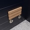 Alfi Brand ALFI brand ABS16R 16" Folding Teak Wood Shower Seat Bench ABS16R-BN - alternate 8